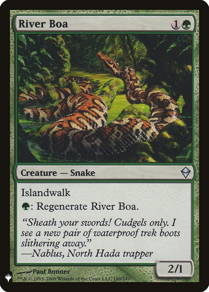 River Boa [Mystery Booster] | Arkham Games and Comics