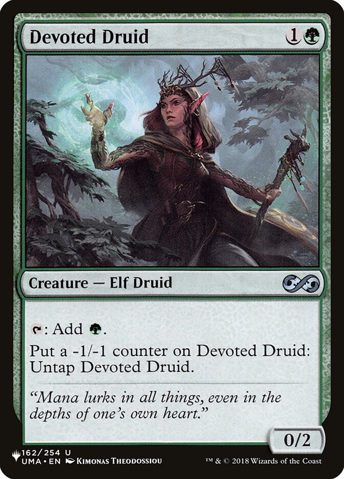 Devoted Druid [The List] | Arkham Games and Comics