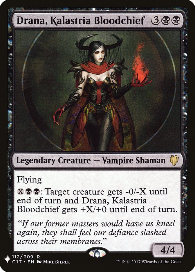 Drana, Kalastria Bloodchief [Mystery Booster] | Arkham Games and Comics