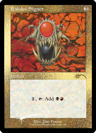 Rakdos Signet (Retro) (Foil Etched) [Secret Lair Drop Series] | Arkham Games and Comics