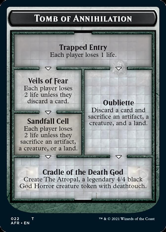 Tomb of Annihilation // The Atropal Double-Sided Token [Dungeons & Dragons: Adventures in the Forgotten Realms Tokens] | Arkham Games and Comics