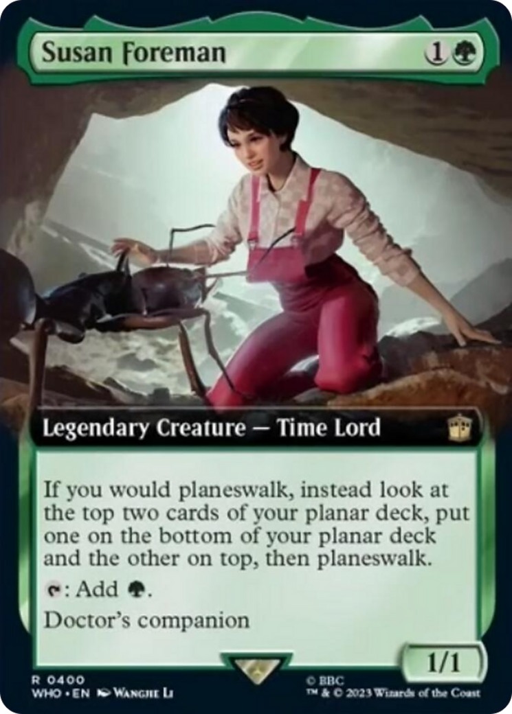 Susan Foreman (Extended Art) [Doctor Who] | Arkham Games and Comics