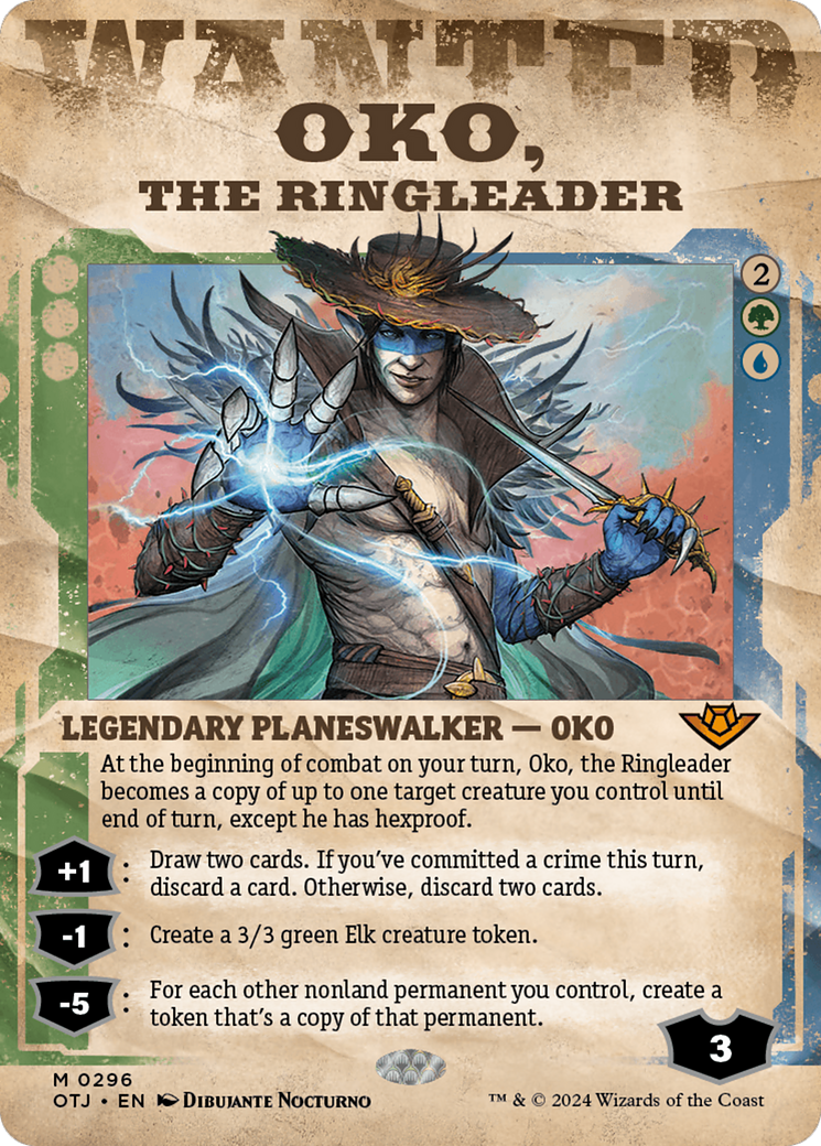 Oko, the Ringleader (Showcase) [Outlaws of Thunder Junction] | Arkham Games and Comics