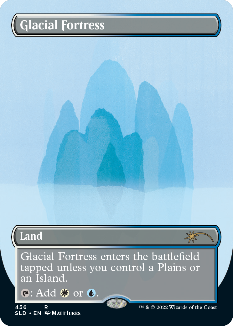 Glacial Fortress (Borderless) [Secret Lair Drop Series] | Arkham Games and Comics