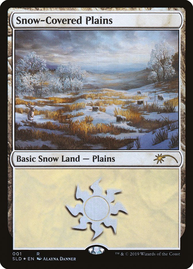 Snow-Covered Plains (001) [Secret Lair Drop Series] | Arkham Games and Comics