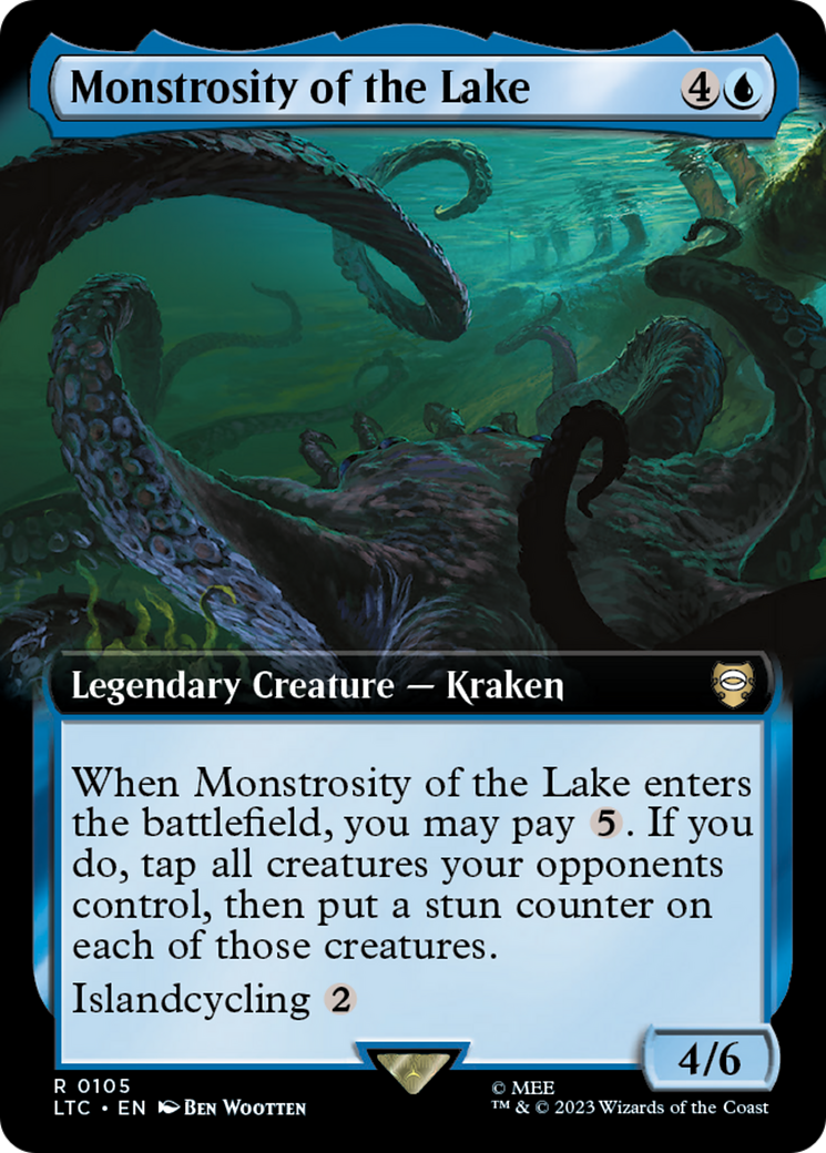 Monstrosity of the Lake (Extended Art) [The Lord of the Rings: Tales of Middle-Earth Commander] | Arkham Games and Comics