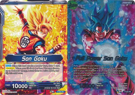 Son Goku // Full Power Son Goku (P-044) [Promotion Cards] | Arkham Games and Comics