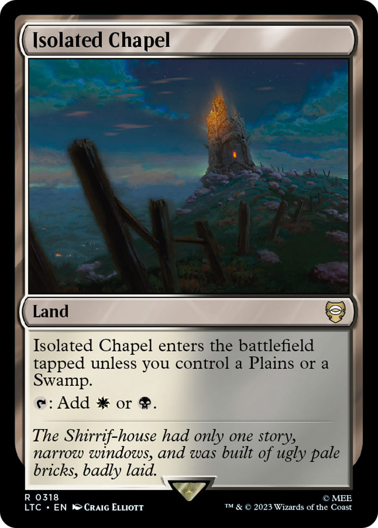 Isolated Chapel [The Lord of the Rings: Tales of Middle-Earth Commander] | Arkham Games and Comics