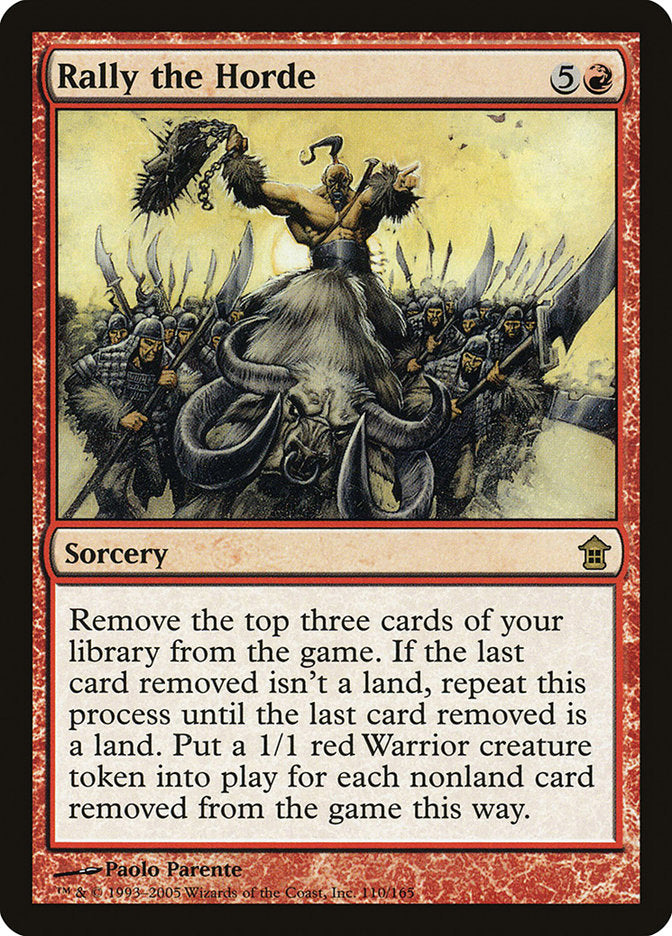 Rally the Horde [Saviors of Kamigawa] | Arkham Games and Comics