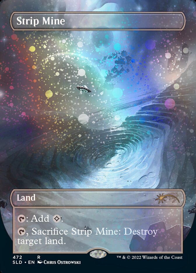 Strip Mine (Galaxy Foil) [Secret Lair Drop Series] | Arkham Games and Comics