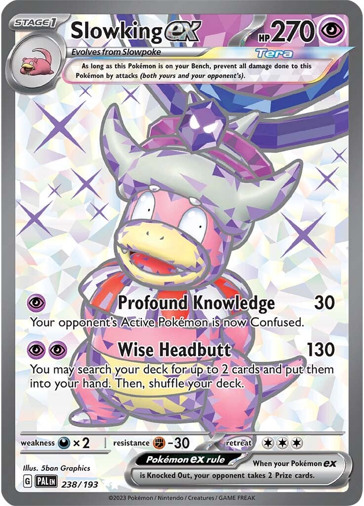 Slowking ex (238/193) [Scarlet & Violet: Paldea Evolved] | Arkham Games and Comics