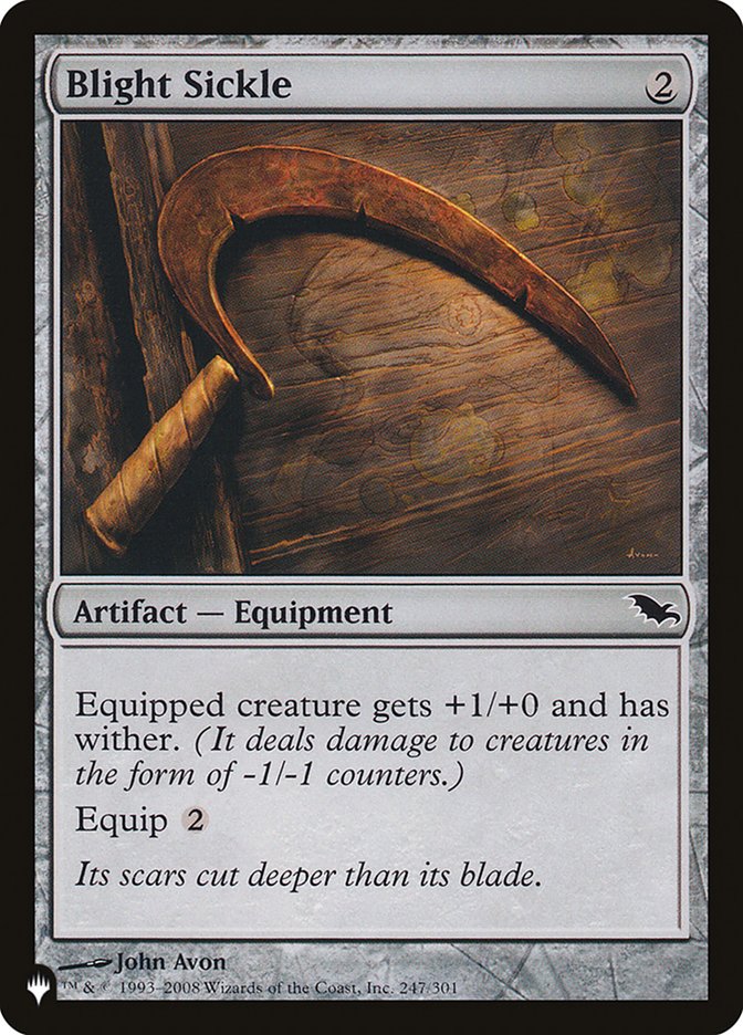 Blight Sickle [The List] | Arkham Games and Comics