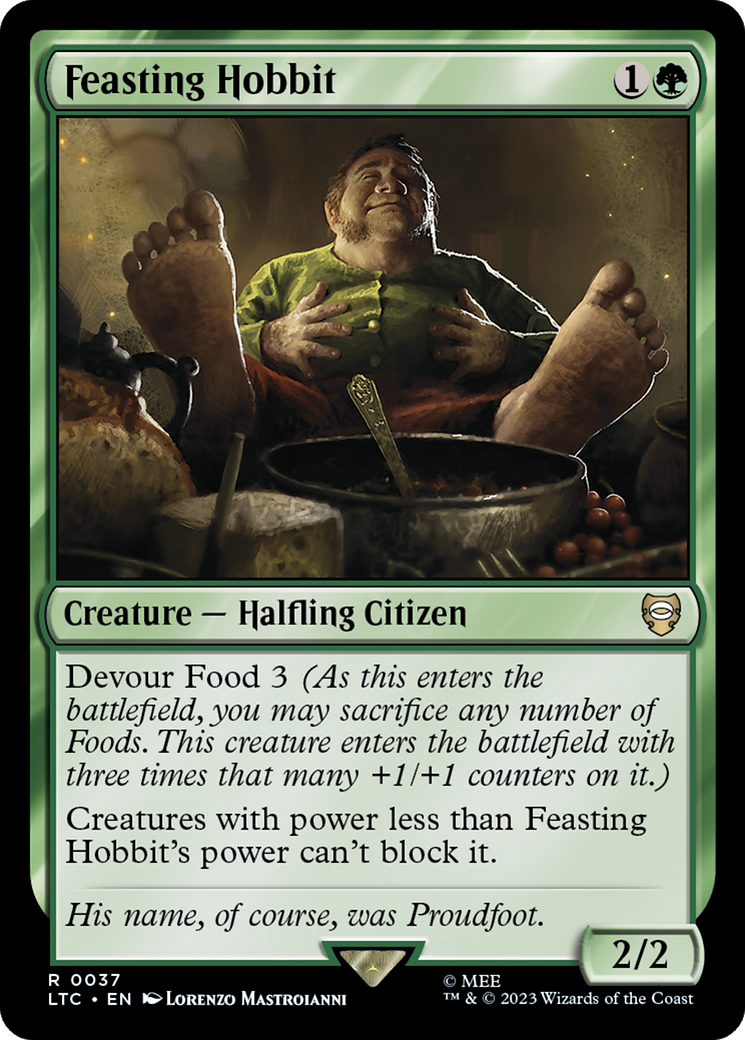 Feasting Hobbit [The Lord of the Rings: Tales of Middle-Earth Commander] | Arkham Games and Comics