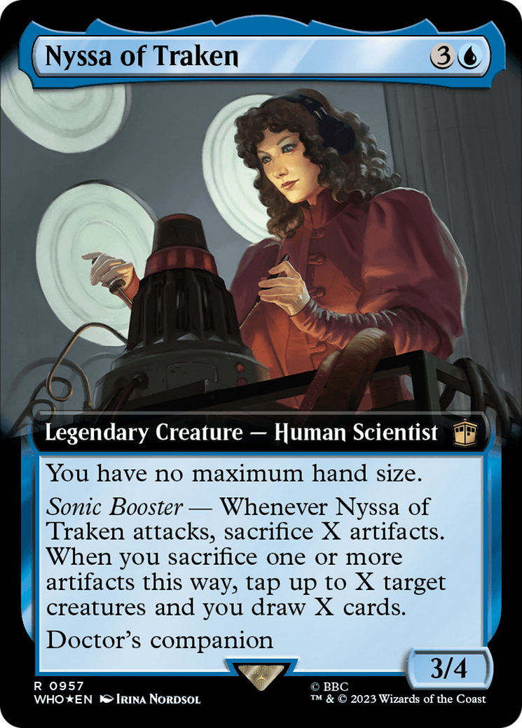 Nyssa of Traken (Extended Art) (Surge Foil) [Doctor Who] | Arkham Games and Comics