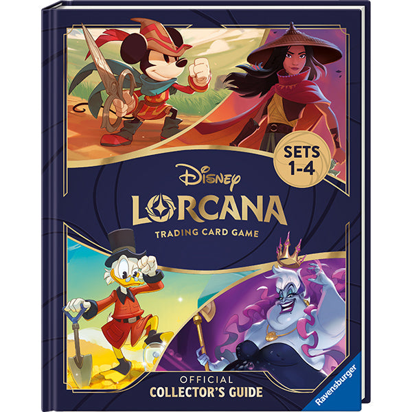 Disney Lorcana: Official Collector's Guide- Sets 1-4 | Arkham Games and Comics