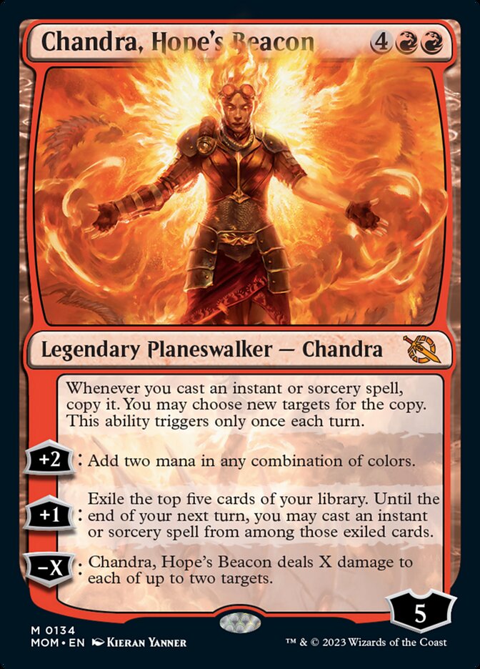 Chandra, Hope's Beacon [March of the Machine] | Arkham Games and Comics