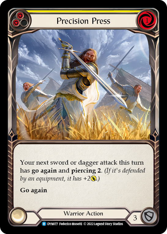 Precision Press (Yellow) [DYN077] (Dynasty) | Arkham Games and Comics
