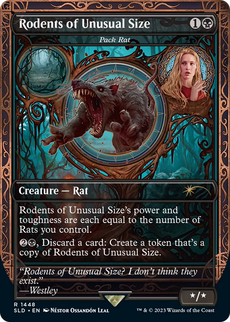 Rodents of Unusual Size - Pack Rat [Secret Lair Drop Series] | Arkham Games and Comics