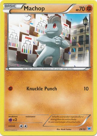 Machop (28/30) [XY: Trainer Kit 2 - Latios] | Arkham Games and Comics