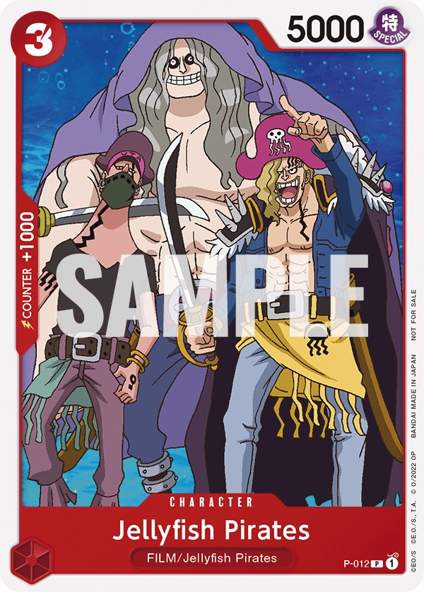 Jellyfish Pirates (One Piece Film Red) [One Piece Promotion Cards] | Arkham Games and Comics