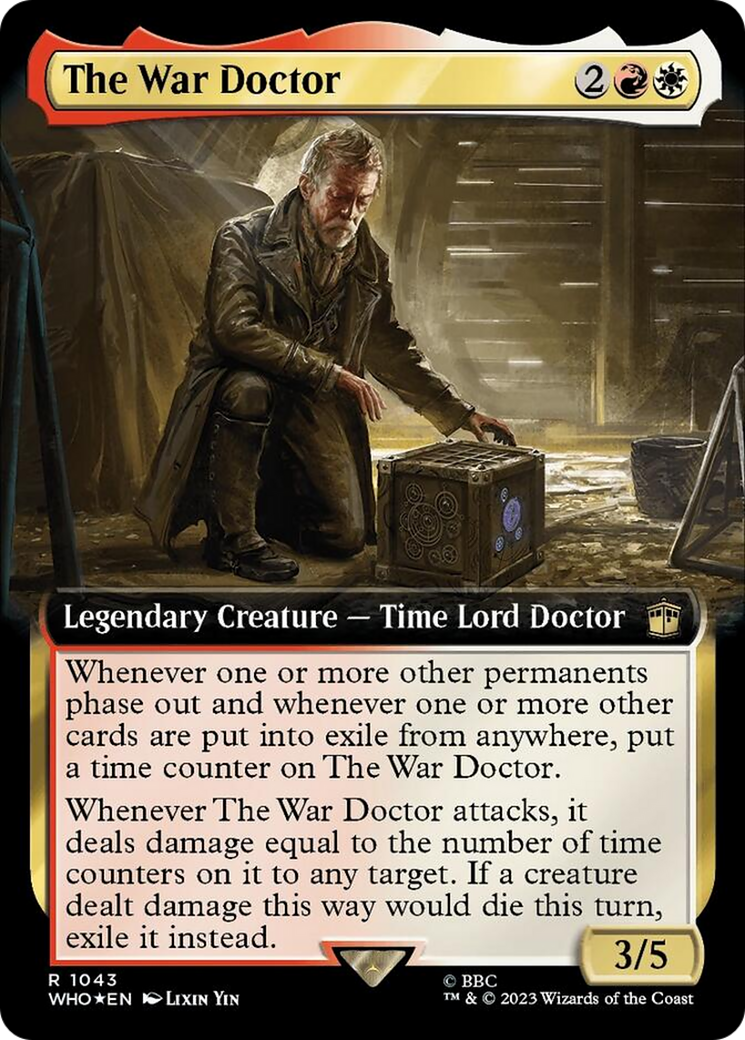 The War Doctor (Extended Art) (Surge Foil) [Doctor Who] | Arkham Games and Comics