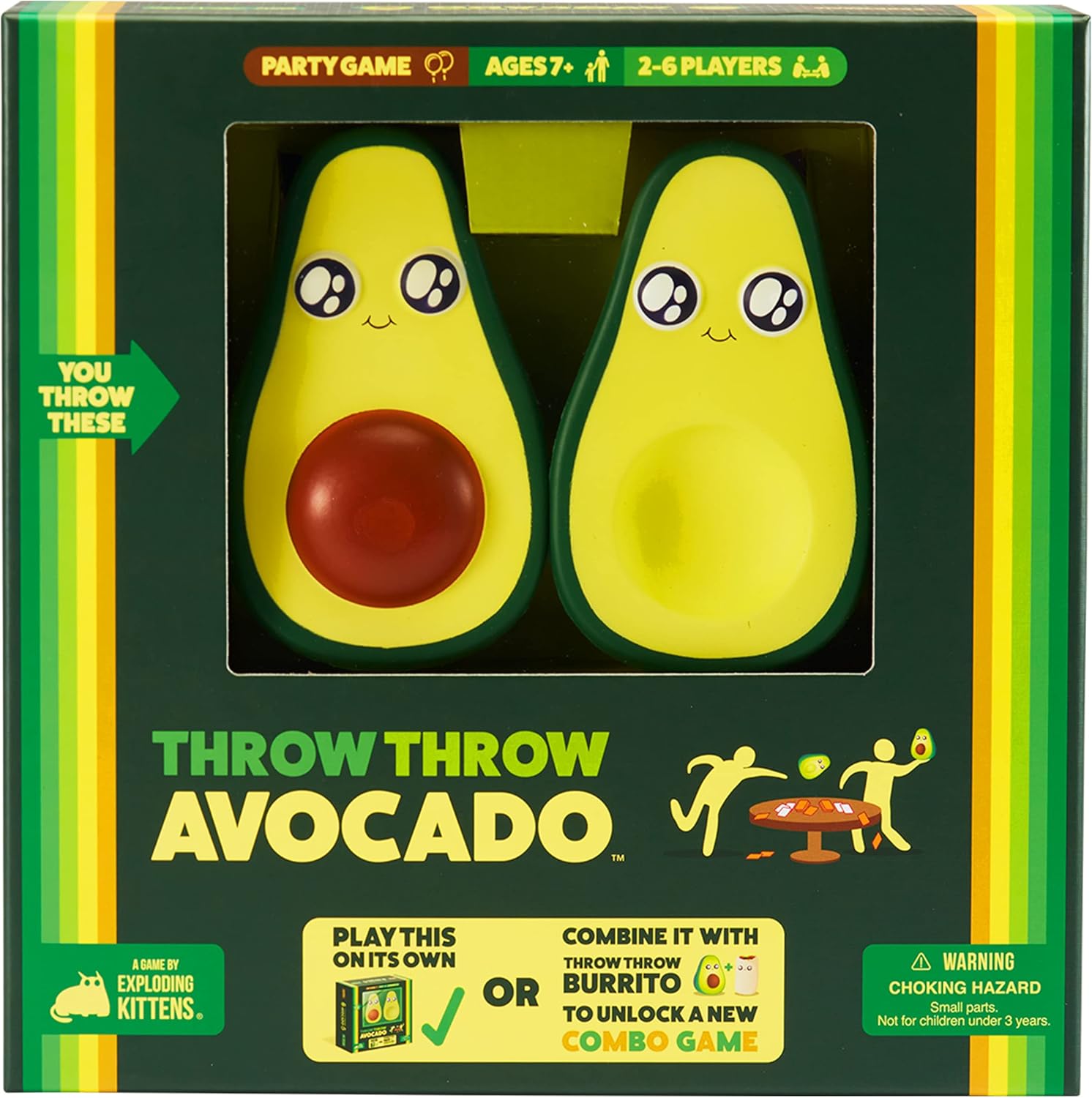 Throw Throw Avocado Game | Arkham Games and Comics