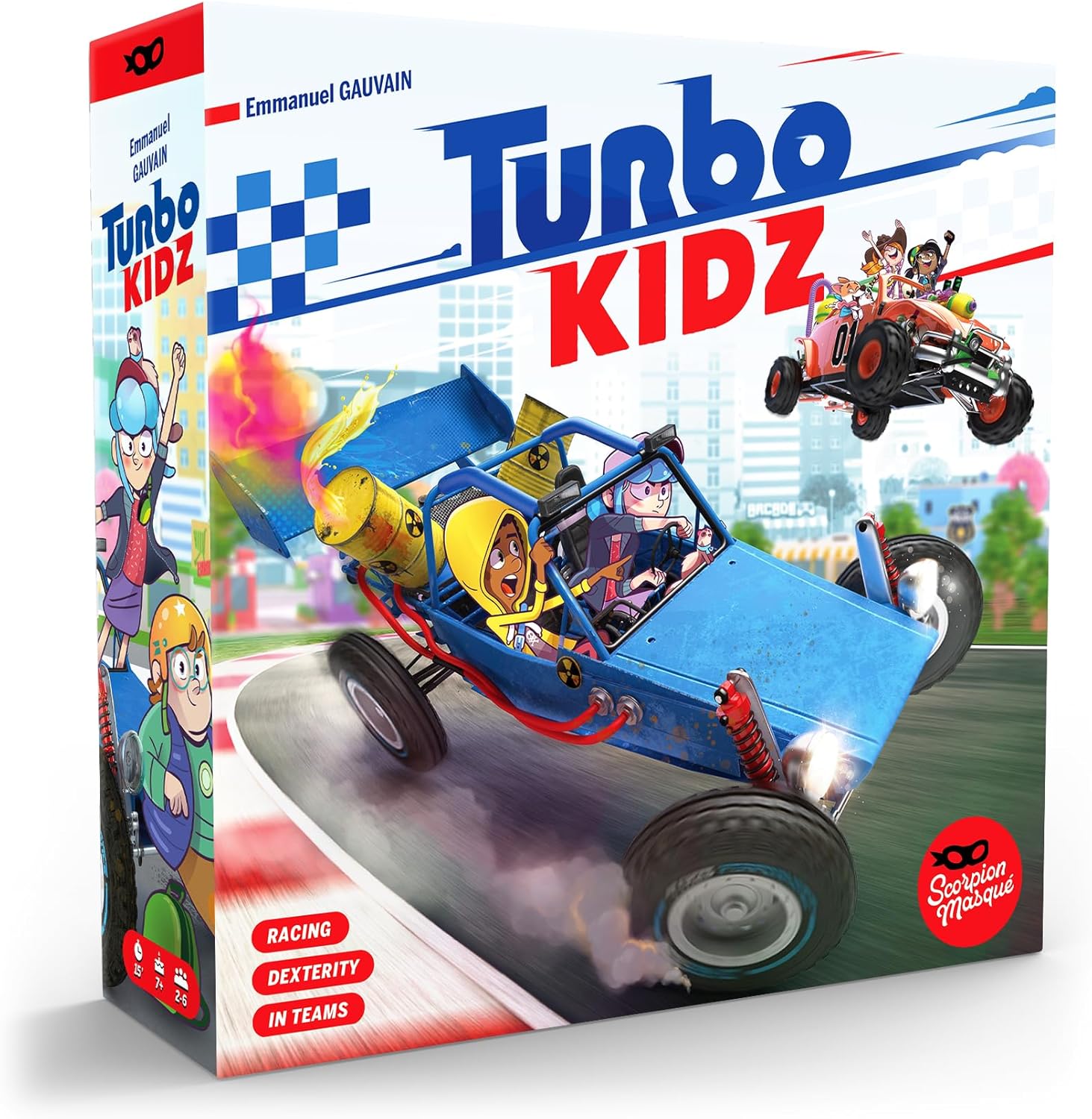 Turbo Kidz | Dexterity Racing Board Game | Arkham Games and Comics