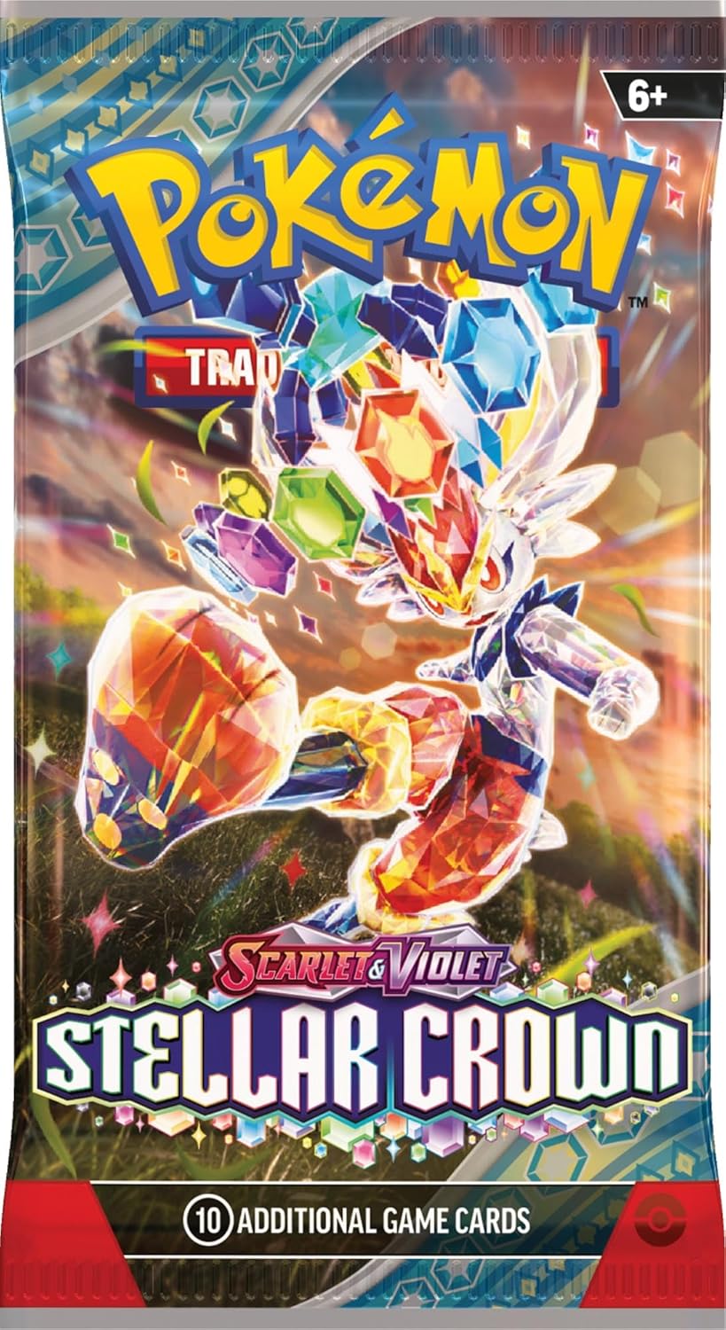 Scarlet & Violet: Stellar Crown Booster Pack | Arkham Games and Comics