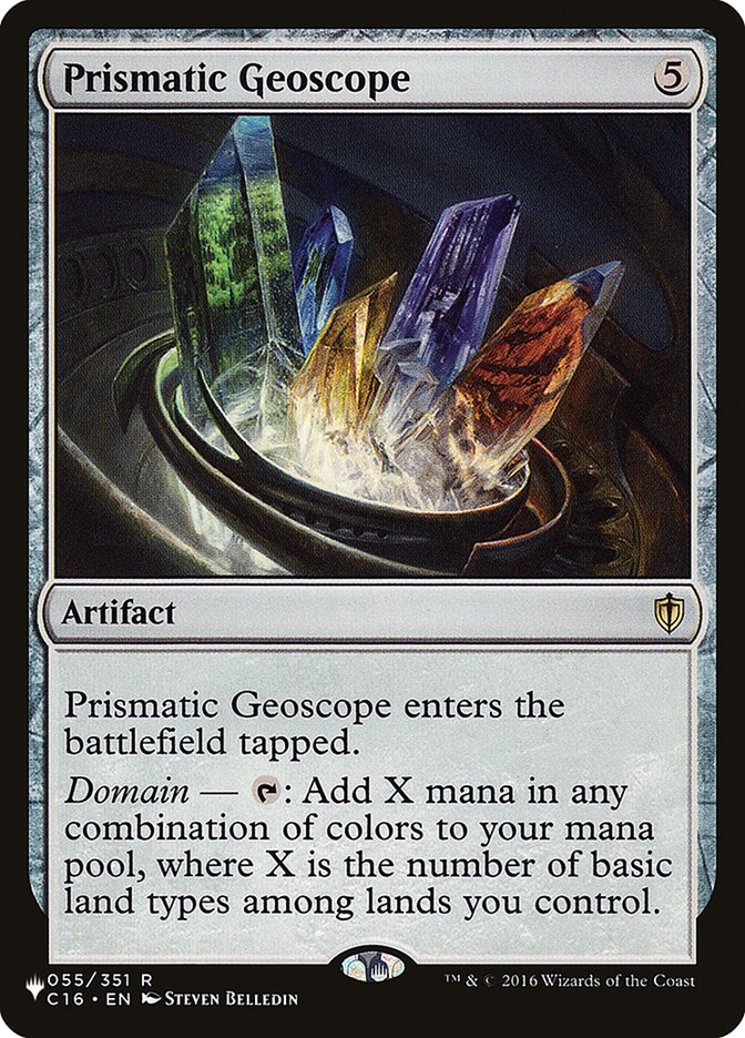 Prismatic Geoscope [The List] | Arkham Games and Comics