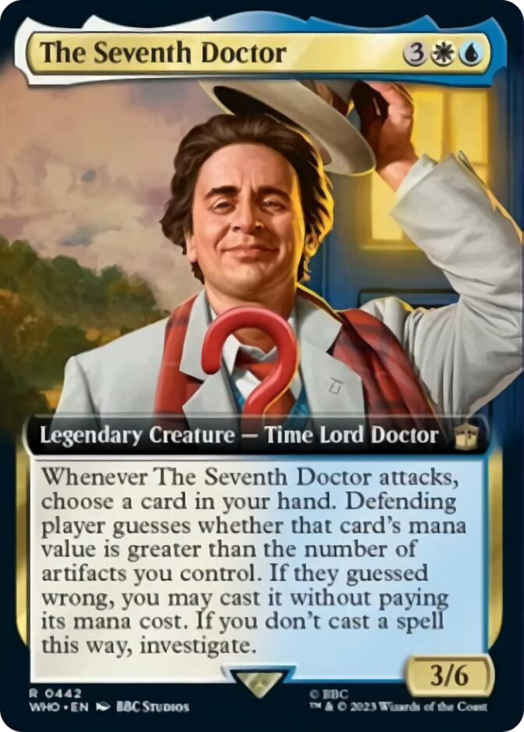 The Seventh Doctor (Extended Art) [Doctor Who] | Arkham Games and Comics