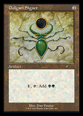 Golgari Signet (Retro) [Secret Lair Drop Series] | Arkham Games and Comics