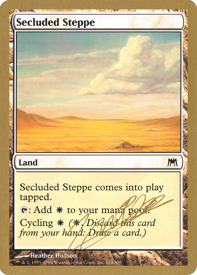 Secluded Steppe (Julien Nuijten) [World Championship Decks 2004] | Arkham Games and Comics