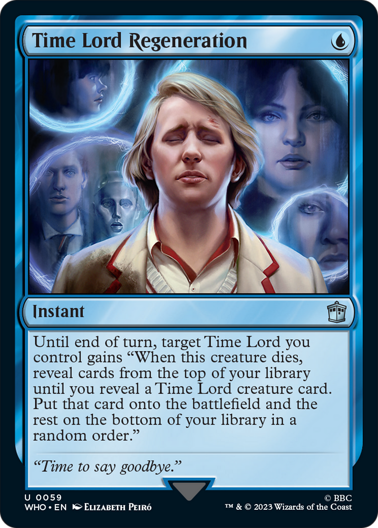 Time Lord Regeneration [Doctor Who] | Arkham Games and Comics