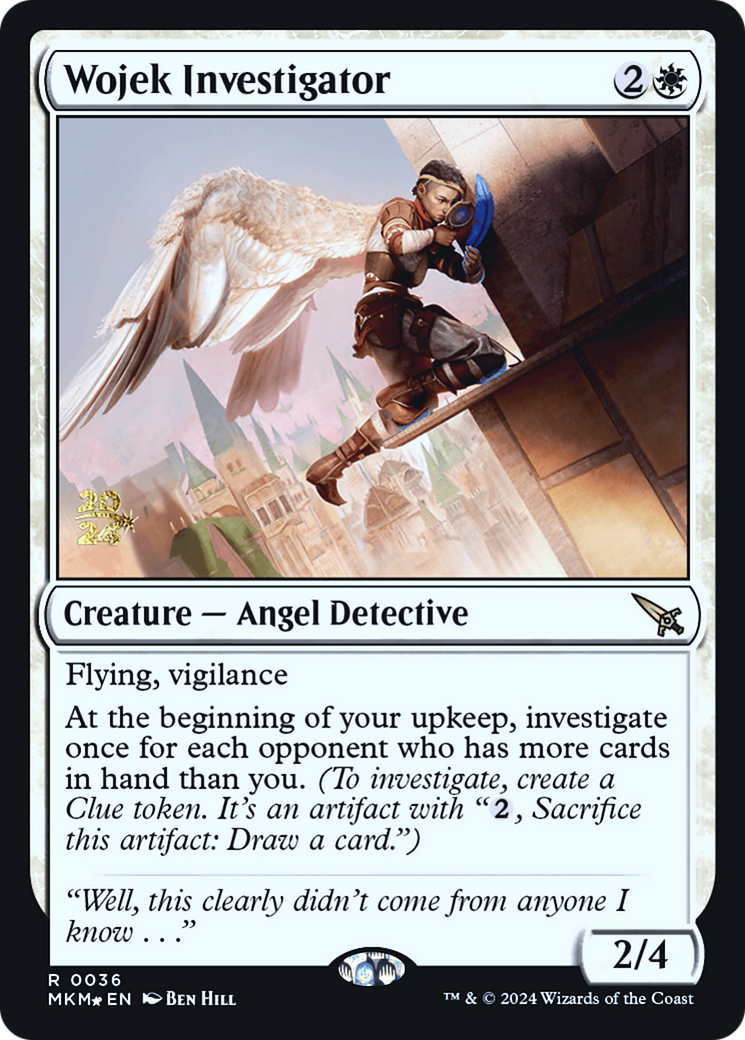 Wojek Investigator [Murders at Karlov Manor Prerelease Promos] | Arkham Games and Comics