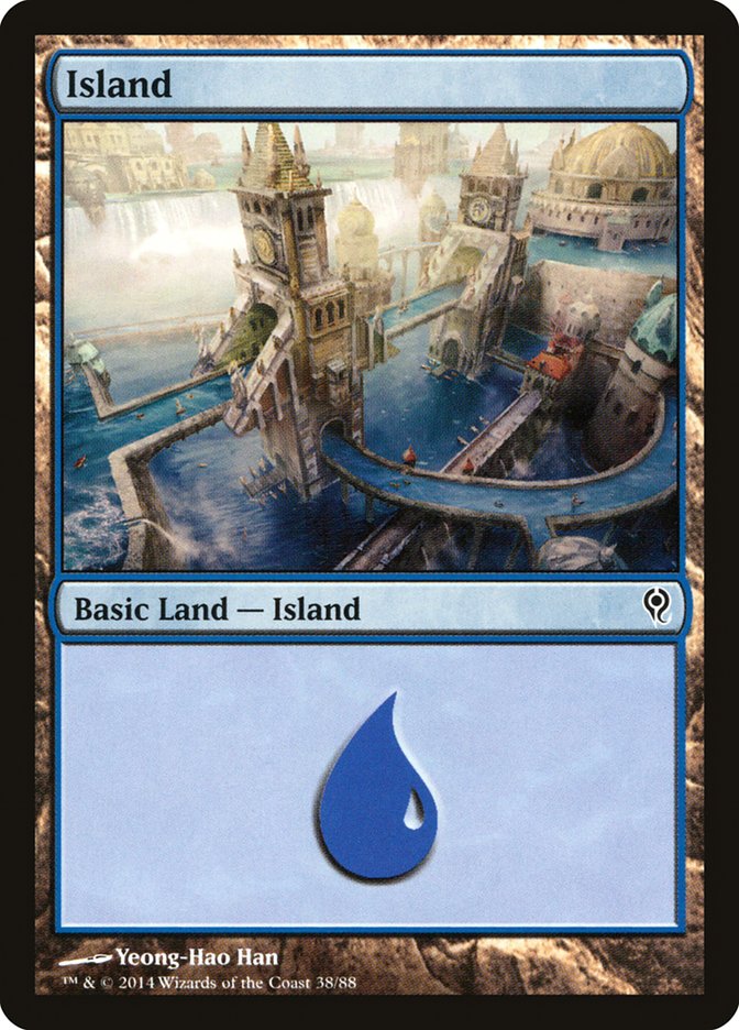 Island (38) [Duel Decks: Jace vs. Vraska] | Arkham Games and Comics