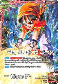 Pan // Pan, Ready to Fight (2018 Big Card Pack) (BT3-001) [Promotion Cards] | Arkham Games and Comics