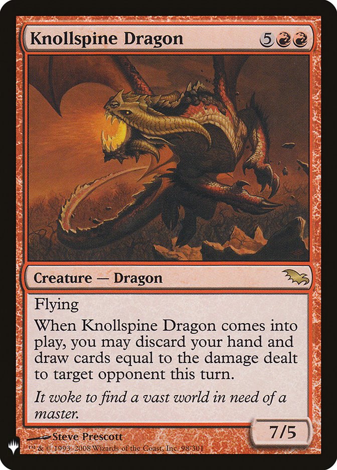 Knollspine Dragon [Mystery Booster] | Arkham Games and Comics