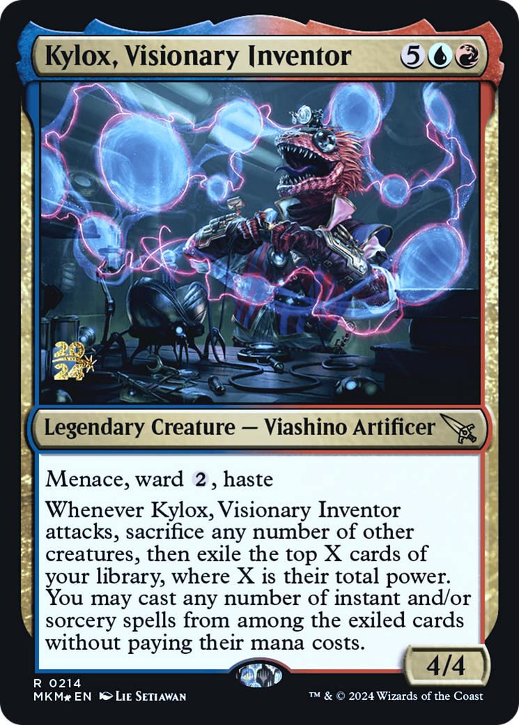 Kylox, Visionary Inventor [Murders at Karlov Manor Prerelease Promos] | Arkham Games and Comics