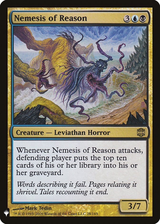 Nemesis of Reason [Mystery Booster] | Arkham Games and Comics