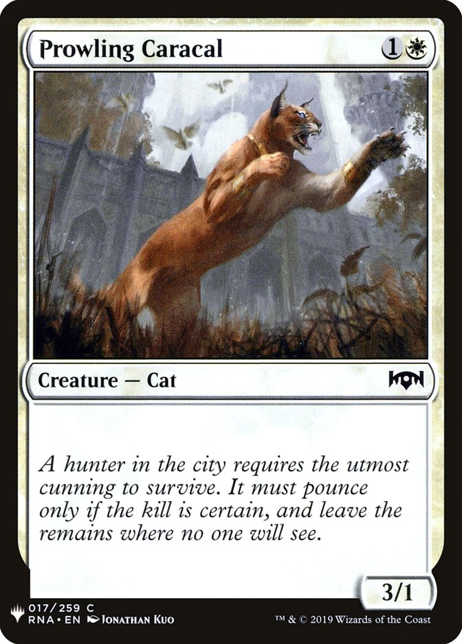 Prowling Caracal [Mystery Booster] | Arkham Games and Comics