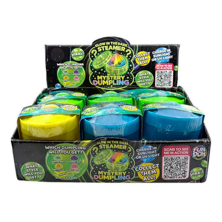Glow-in-The-Dark Mystery Dumpling Squishy Toy | Arkham Games and Comics