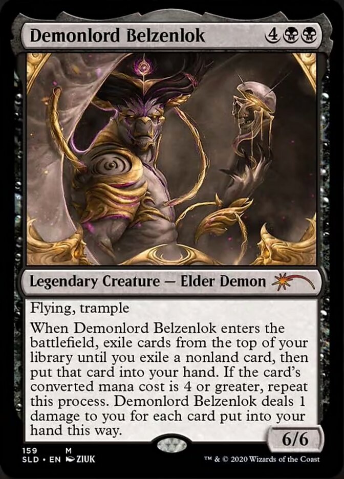 Demonlord Belzenlok (Foil Etched) [Secret Lair Drop Series] | Arkham Games and Comics