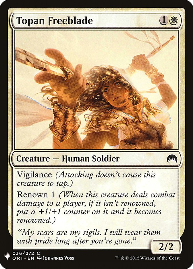 Topan Freeblade [Mystery Booster] | Arkham Games and Comics