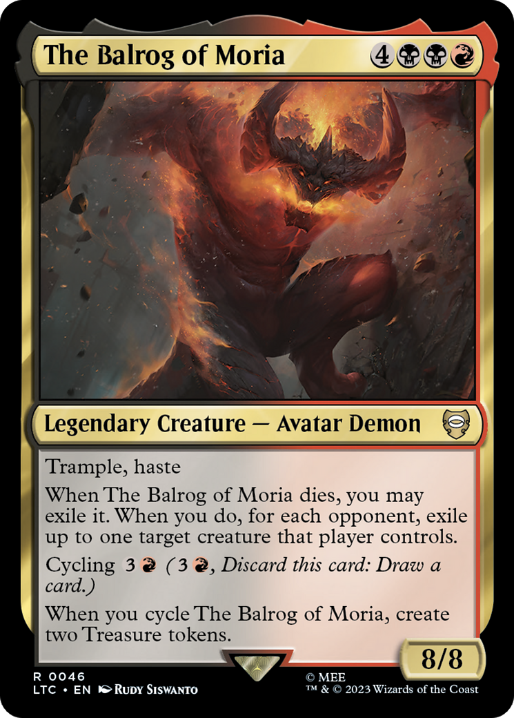 The Balrog of Moria [The Lord of the Rings: Tales of Middle-Earth Commander] | Arkham Games and Comics