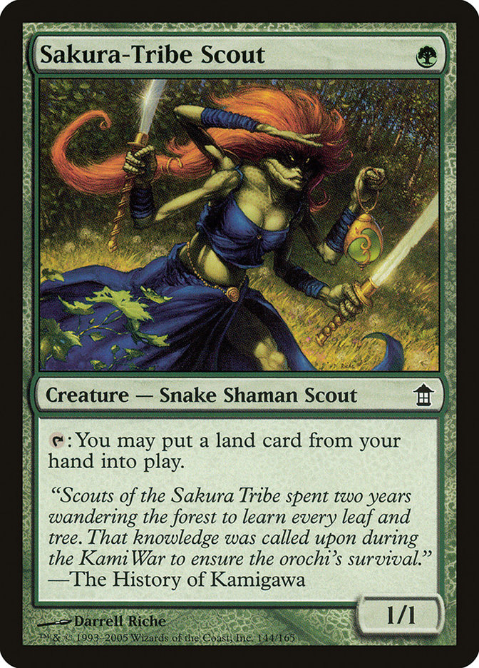 Sakura-Tribe Scout [Saviors of Kamigawa] | Arkham Games and Comics