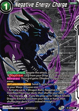 Negative Energy Charge (Tournament Pack Vol. 8) (Winner) (P-389) [Tournament Promotion Cards] | Arkham Games and Comics