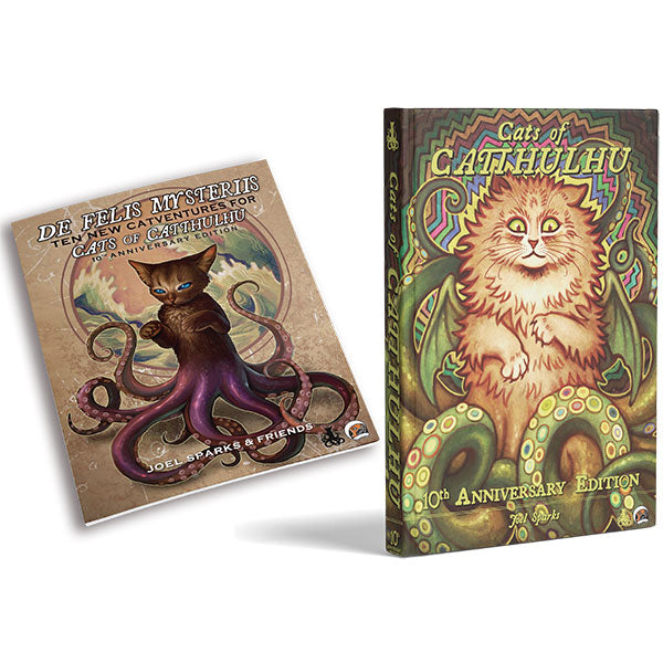 Cats of Catthulhu, 10th Anniversary Edition Box Set - Core & Adventure Books | Arkham Games and Comics