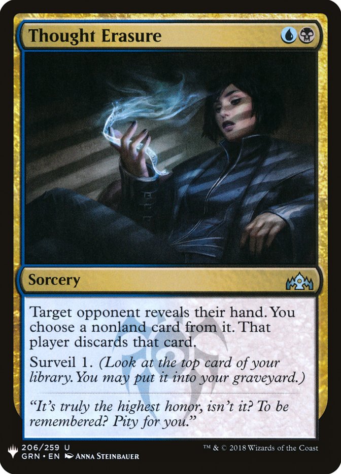 Thought Erasure [Mystery Booster] | Arkham Games and Comics