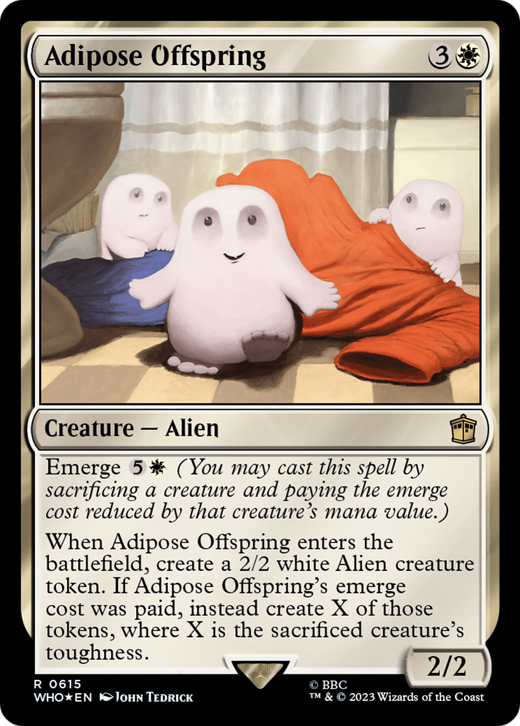 Adipose Offspring (Surge Foil) [Doctor Who] | Arkham Games and Comics