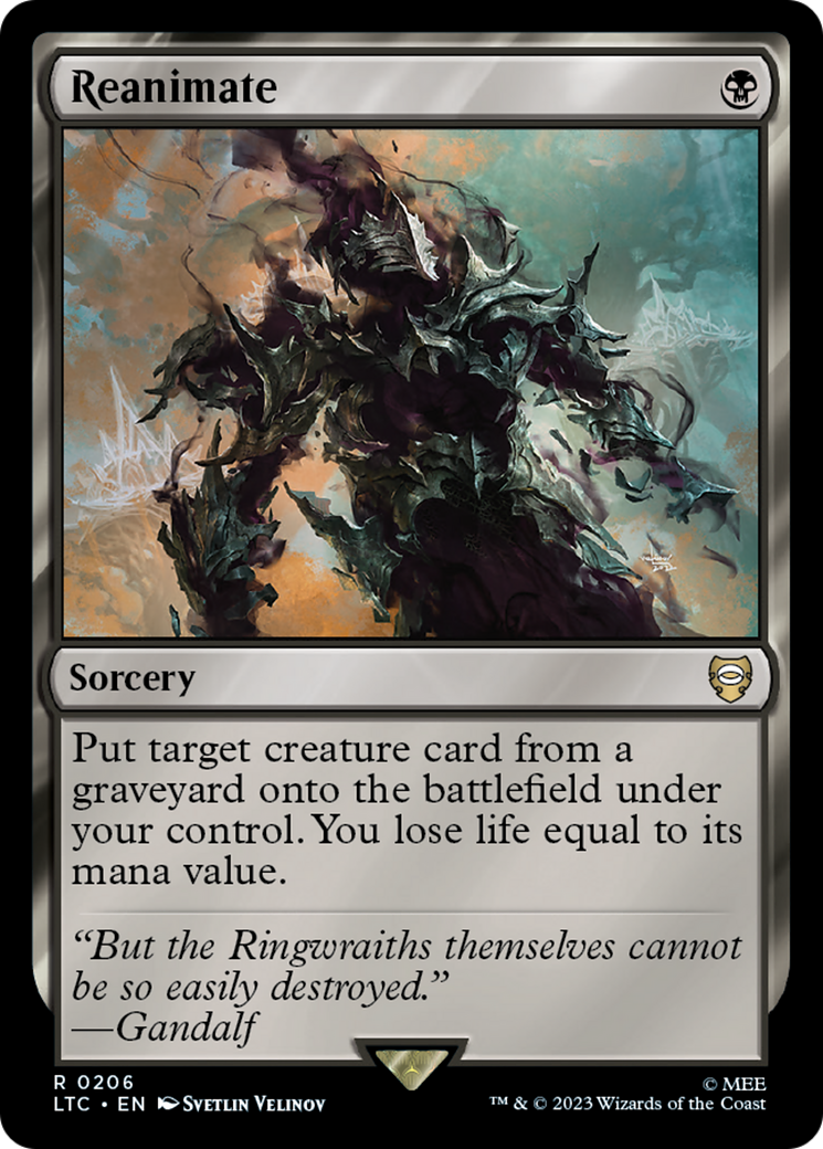 Reanimate [The Lord of the Rings: Tales of Middle-Earth Commander] | Arkham Games and Comics